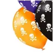 balony pirackie czaszki mix belbal 12 6 szt