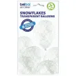 balony platki sniegu przezroczyste belbal 12 6 szt