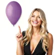 balony premium lawendowe gemar 10 10 szt