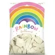 balony rainbow metalizowane biale partydeco 9 100 szt