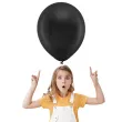 balony rainbow metalizowane czarne partydeco 11 10 szt