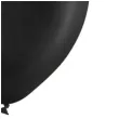 balony rainbow metalizowane czarne partydeco 11 10 szt
