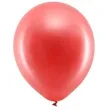 balony rainbow metalizowane czerwone partydeco 9 10 szt