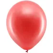 balony rainbow metalizowane czerwone partydeco 9 100 szt