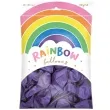 balony rainbow metalizowane fioletowe partydeco 11 100 szt