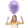 balony rainbow metalizowane fioletowe partydeco 11 100 szt