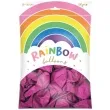 balony rainbow metalizowane fuksja partydeco 11 100 szt
