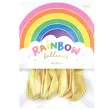 balony rainbow metalizowane kremowe partydeco 11 10 szt