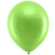 balony rainbow metalizowane limonkowe partydeco 11 10 szt