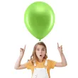 balony rainbow metalizowane limonkowe partydeco 11 10 szt