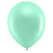 balony rainbow metalizowane mietowe partydeco 9 10 szt