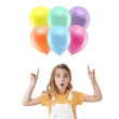 balony rainbow metalizowane mix partydeco 11 10 szt
