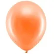 balony rainbow metalizowane pomaranczowe partydeco 11 10 szt