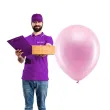 balony rainbow metalizowane rozowe partydeco 9 10 szt