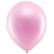 balony rainbow metalizowane rozowy jasny partydeco 11 10 szt
