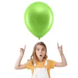 balony rainbow metalizowane zielone jasne 9 10 szt