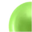 balony rainbow metalizowane zielone jasne 9 10 szt
