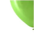 balony rainbow metalizowane zielone jasne 9 10 szt