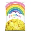 balony rainbow metalizowane zolte partydeco 9 100 szt