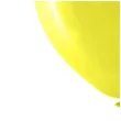 balony rainbow metalizowane zolty partydeco 9 10 szt