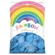 balony rainbow pastelowe blekitne partydeco 9 100 szt