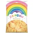 balony rainbow pastelowe kremowe partydeco 11 100 szt