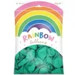 balony rainbow pastelowe mietowe partydeco 11 100 szt