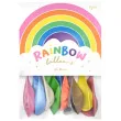 balony rainbow pastelowe mix partydeco 11 10 szt