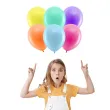 balony rainbow pastelowe mix partydeco 11 10 szt