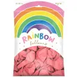 balony rainbow pastelowe rozowe partydeco 9 100 szt