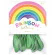 balony rainbow pastelowe zielone partydeco 11 10 szt