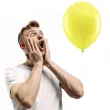balony rainbow pastelowe zolty partydeco 11 10 szt