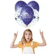 balony rekiny granatowo biale gemar 13 5 szt