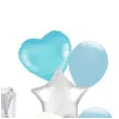 balony roczek 1 urodziny chlopca niebieski jasny partypal zestaw