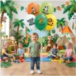 balony safari zwierzeta mix godan 12 5 szt