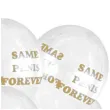 balony same penis forever transparentne partydeco 12 6 szt