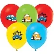 balony samochody z kreskowek mix godan 12 5 szt
