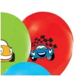 balony samochody z kreskowek mix godan 12 5 szt