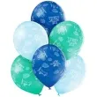 balony samoloty pastel mix belbal 12 6 szt