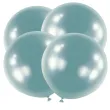 balony satynowe dekoracja na urodziny do girlandy niebieskie anagram 24 4 szt