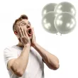 balony satynowe dekoracja na urodziny do girlandy platynowe anagram 24 4 szt