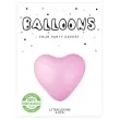 balony serca ekologiczne rozowe partypal 12 6 szt