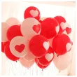 balony serce mix czerwony i bialy belbal 11 5 szt