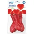 balony serduszka czerwone belbal 11 6 szt hrt