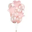 balony she said yes rose gold partypal zestaw