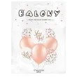 balony she said yes wieczor panienski mix partypal 12 8 szt