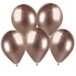 balony shiny rozowe zloto gemar 13 5 szt