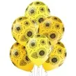 balony sloneczniki pastel zolty belbal 12 6 szt