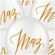 balony slubne maz biale partypal 12 6 szt