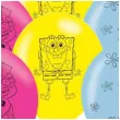 balony spongebob mix amscan 11 6 szt